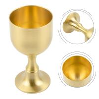 Taza de Bronce Vintage Vino Rojo, Borde Suave, Brillo Goso Portátil para Fiesta en Casa, Boda, Escena - details 25