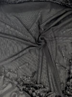 Lencería yukata de encaje, camisón sexy de encaje de malla transparente con abertura frontal y tirantes - details 45