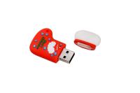 Regalo de Navidad Unidad Flash USB 64GB Santa Claus Pen Drive 32GB Calcetines de Navidad Memory Stick Regalos creativos para niños Pendrive - details 8