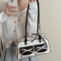 Bolso de hombro con lazo de estilo coreano para mujer, bolso de hombro con lazo, para ir al trabajo, dulce palo francés, bolsillo para axila, ocio, Y2k - details 18