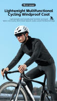 WEST BIKING-abrigo de ciclismo a prueba de viento para hombre y mujer, Jersey deportivo ligero con sombrero oculto, impermeable y reflectante, primavera y otoño - details 0