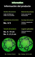 Los balones de fútbol fluorescentes son adecuados para adultos y jóvenes tallas 4 y 5. - details 4