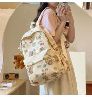 Bolsa escolar para niñas, linda mochila de dibujos animados para estudiantes de secundaria ins Mochila ligera de gran capacidad japonesa regalo - details 27