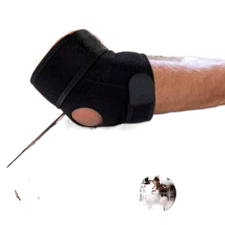 Para golfistas, codera de resorte ajustable, soporte para codo de tenis, codera ajustable, almohadilla de soporte para brazo, almohadilla para codo, almohadilla para brazo de gimnasio - 1