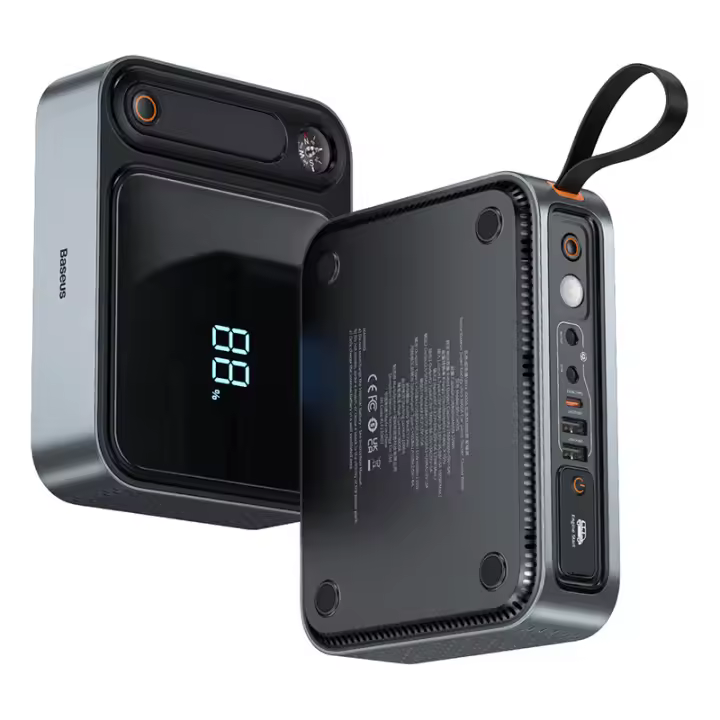 Baseus Super Energía Ultra 3000A Cargador de Coche Rápido PD100W Inversor de Energía Portátil para Emergencias - 1