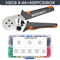 Alicates de Terminal Tubular WOZOBUY Herramientas de Crimping Mini HSC8 de Precisión Alta 6-4 0.25-10mm² 23-7AWG 6-6 0.25-6mm² Para Carpintería y Mejoras del Hogar - details 9