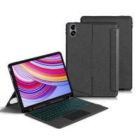 AJIUYU-funda con Teclado para Xiaomi Redmi Pad Pro, cubierta inteligente magnética con retroiluminación en español, 12,1 pulgadas - details 1