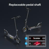 IScooter i9S-patinete eléctrico plegable para adultos, patinete eléctrico de 30 KM/H, patinete eléctrico de 500W, patinete de 36V y 10Ah - details 9