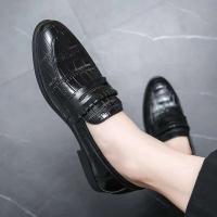Zapatos Para Hombre de cuero repujado, informales, lujosos, británicos, formales, Oxford - details 8