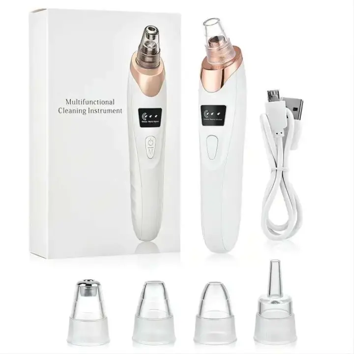 Est Technology-eliminador de poros al vacío, Kit de eliminación de espinillas de cara y nariz, herramienta eléctrica extractora Facial de acné - 1