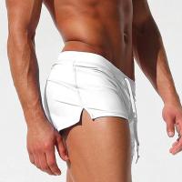 Bañador Corto para Hombre, Secado Rápido Corriendo Pantalones, Bañadores de Surf Natación Playa, con Bolsillo y Cordón - details 2