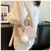 Bolso Cruzado de Moda para Mujer de Alta Gama Primavera-Verano 2025 Bolso de Lana Tendency para Organizadores de Maquillaje y Belleza - details 13