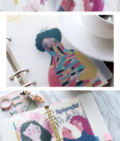 Cute 6 Rings Paper Index Divider For Binder Planner Notebook Stationery Candy Notebook Paper Divider Accessories A5 A6 - details 4