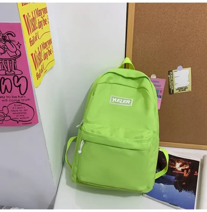 Mochila de Nylon para Universitario Estilo Casual para Estudiantes de Preparatoria y Universitaria - 1
