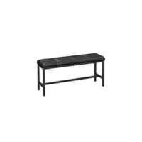 Bancos para Cocina, Juego de 2, Bancos Interiores Estilo Industrial, 108 x 32,5 x 50 cm, Estructura Metálica Duradera, para Cocina, Comedor, Sala de Estar, Marrón Rústico KTB33X - details 2