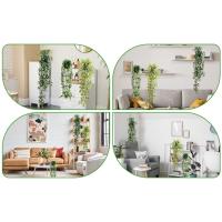 Plantas artificiales colgantes