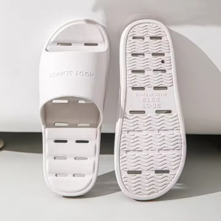 Zapatillas de Verano para Mujer Antideslizantes para Baño Interior, Soporte de Zapato, Frescas para Pareja, Zapatillas de Hotel al Aire Libre - 1