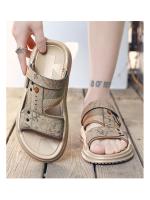 Sandalias de verano 2025 para hombre Uso doble, resistentes al desgaste, antideslizantes, para conducir, para jóvenes, zapatos de playa - details 3