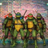 Figura de Acción de Tortugas Ninjas Adolescentes NECA Edición de Película Móvil - details 0