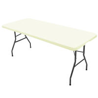 Mantel rectangular elástico de LICRA de 4/6/8 pies, lavable y resistente a las arrugas, cubierta para mesa de Patio, 1 ud. - details 11