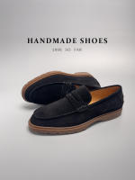 Mocasines de alta gama, cuero genuino, piel de vaca de primera capa, zapatos de moda hechos a mano con un pedal. - details 28