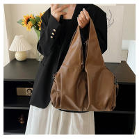Bolso de gran capacidad de las mujeres de la primavera nueva moda simple retro bolso de mano nicho bolso de hombro - details 9