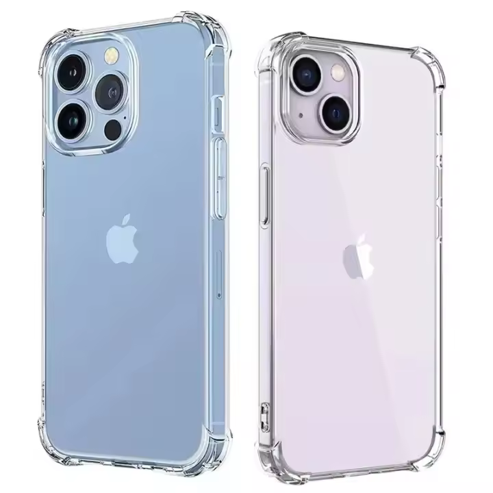 Funda Original a prueba de golpes para iPhone, 15, 14, 13, 12, 11 Pro Max, Mini, 8, 7 Plus, X, XR, XS, SE, funda transparente 2020 - 1