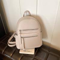 Nueva mochila para mujer 2025 mochila pequeña para mujer de color sólido bolso de viaje personalizado de moda versión coreana para mujer - details 10
