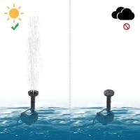 Kit de potencia de 1,4 W, bomba de Panel Solar para jardín, piscina, fuente de agua, baño interior para pájaros al aire libre - details 16