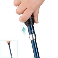 Palos de Senderismo PIONEER 2pcs Ultra Ligeros y Plegables para Trekking Nórdico en Aluminio Carbono y Tungsteno - details 5
