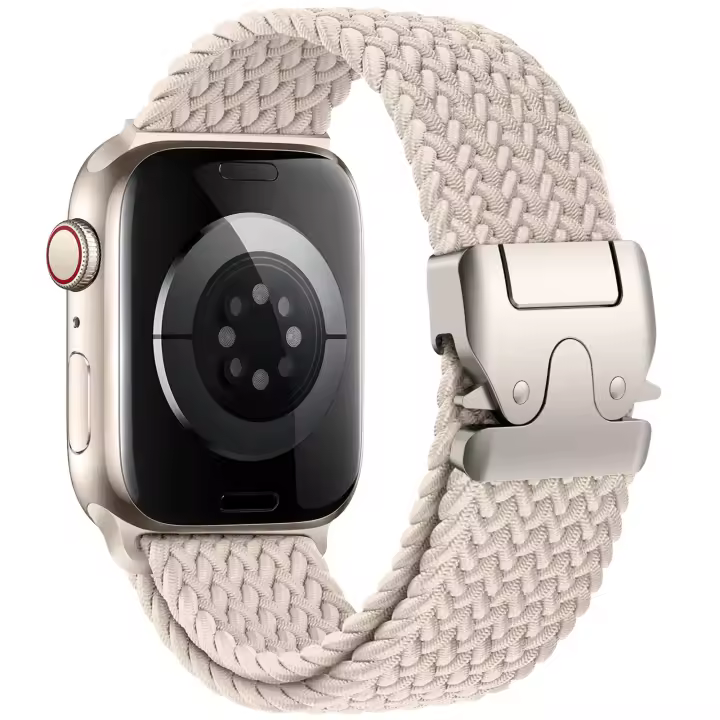 Correa de reloj Apple Ultra 2 con cierre de paracaídas, correa de reloj Apple iWatch 10 de nailon trenzado - 1