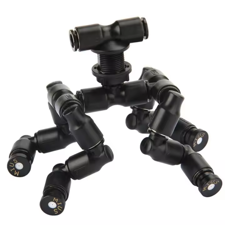 MIUS-aspersor de niebla para Reptiles, tanque de selva tropical, sistema de refrigeración para mascotas acuáticas, ajustable 360, B - 1