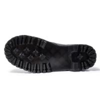 Suelas gruesas con forro polar Botas Dr. Martens, cremalleras laterales, botas cortas de mujer británica, suelas de pastel, botas de trabajo y zapatos de algodón - details 37