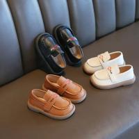 Zapatos de Cuero Suaves para Niños Pequeños Zapatos Planos para Fiestas y Bodas con Hebilla y Bucle - details 1
