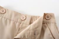 Conjunto de tirantes de manga corta para niños, ropa de tres piezas, estilo británico, Verano - details 15
