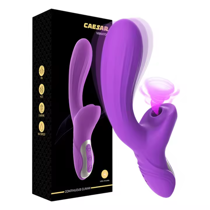 Estimulador de Clitoris Sucker 10 Modos de Succión y Vibración para Mujeres Juguetes para Adultos - 1