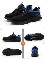 Zapatos de seguridad para el trabajo para hombre, calzado especial antipinchazos, antideslizante, para exteriores, para construcción - details 20