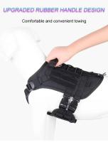 Perro táctico con correa de asa, accesorio militar para caminar perros Rottweiler, arnés para cachorros medianos y grandes - details 4