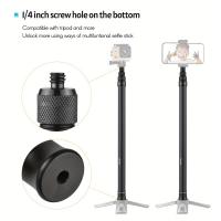 Palo selfie LIXADA de 1,5 m/4,9 pies, palo selfie de fibra de carbono, poste de extensión ajustable con tornillo de 1/4 de pulgada, repuesto para cámara panorámica Insta 360 One X/One X2/One R, cámara de acción. - details 6