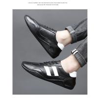Zapatos De Tenis Para Hombre En Cuero Natural Suela De Goma Cómodos Y De Alta Calidad Zapatillas Casuales Para El Verano - details 12