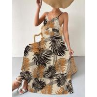 Vestido de novia floral francés para mujer, verano 2024, elegante estilo bohemio vintage con cintura ceñida, hasta la rodilla. - details 25