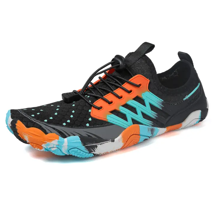 Zapatos de agua de verano para mujer, zapatillas de agua coloridas para nadar, nadar, descalzo, cinco dedos, zapatillas de Yoga ligeras para playa - 1