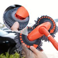 Lo último en kit de limpieza para automóviles, trapeador con cepillo de microfibra, guante, esponja y más: ¡tiene un brillo - details 7
