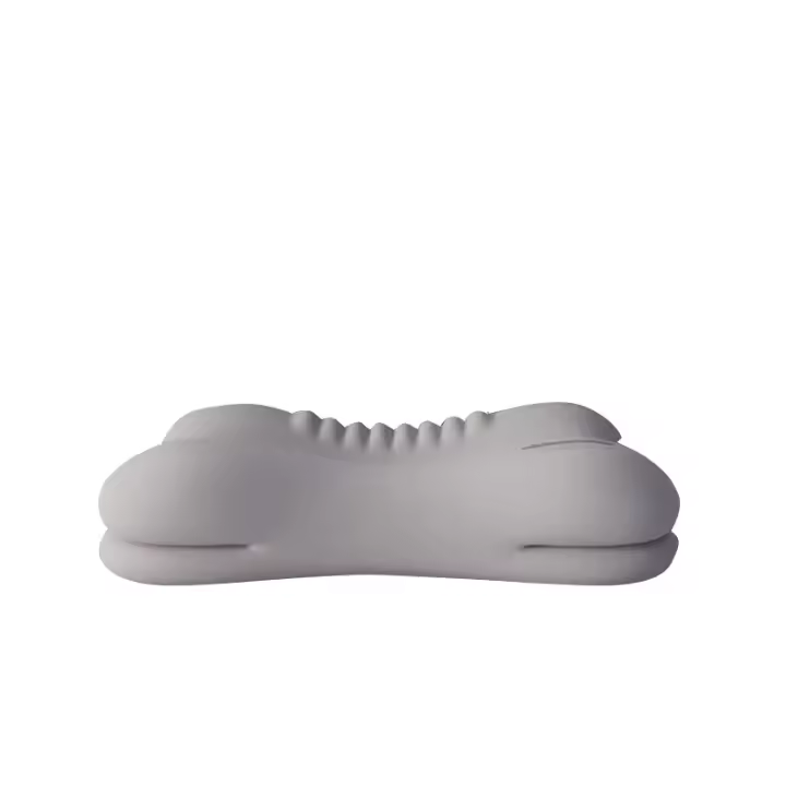 Almohada de Memoria de Rebote Lento HEEUAI HT Forma de Mariposa Alivio del Dolor Cervical - 1