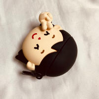 Funda de Silicona para Auriculares AirPods Biye Irasutoya Emoji Protectora Inalámbrica para AirPods 4th Generation Accesorios de Electrónica - details 5