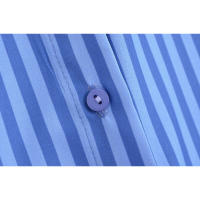 OUWU- Aoaiiys Vestido A Rayas Para Mujer Vestido De Un Solo Pecho Con Cuello Vuelto Corte En A Sin Mangas Moda De Verano Vestidos Elegantes Para Mujer - details 4