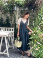 Vestidos de mujer, Vestido veraniego, blusa de verano, traje de 2 piezas sin mangas, Vintage, trajes de Vestido para niñas, Vestido femenino, se vende por separado - details 5