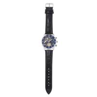 【 Italia 2025 Gran Venta 】 Reloj de Cuarzo para Hombre con Calendario y Cronógrafo - Diseño Nórdico Esqueleto, Acero Inoxidable Impermeable 3ATM, Ideal para Trajes de Negocios y Regalos Elegantes - details 12