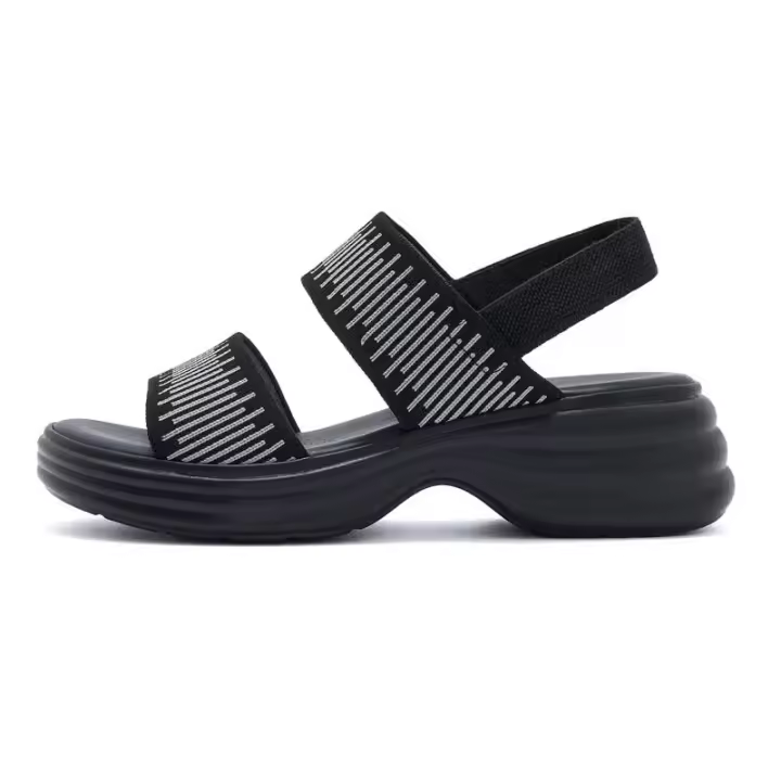 Sandalias de suela gruesa, ligeras, antideslizantes, cómodas e informales para mujer, primavera-verano 159-4 - 1