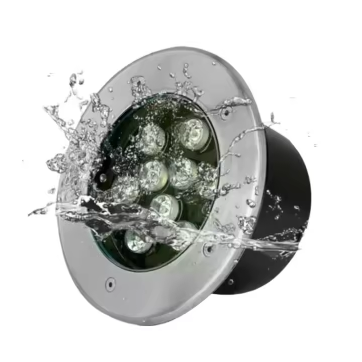 Lámpara de Via de Acero Inoxidable LED Enterrada Iluminación Exterior IP67 900 Lúmenes de Brillo - 1